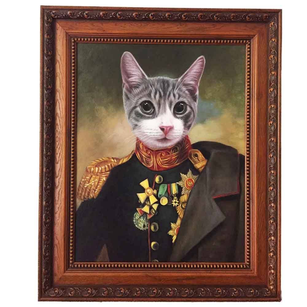 8cm Dark Oak Wood frame Home & Garden > Decor > Picture Frames Best Portrait Painting