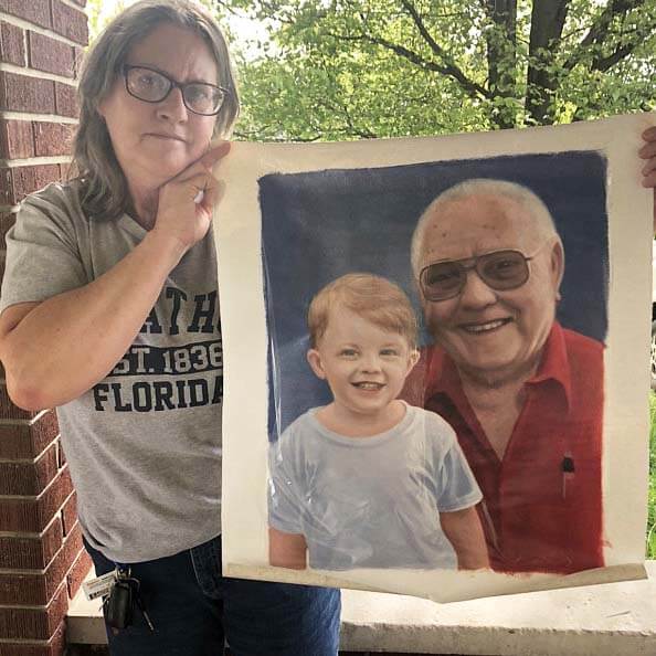 People Portrait | Family Portrait | Photo to painting | Oil painting