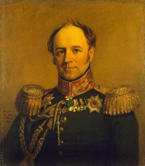 Alexander von Benckendorff. Artist: George Dawe Arts & Entertainment > Hobbies & Creative Arts > Arts & Crafts > Art & Crafting Materials > Textiles > Crafting Canvas > Painting Canvas ArtToyourlife