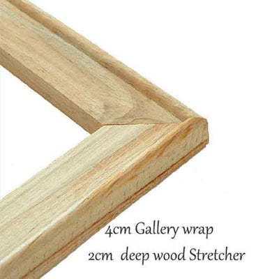 2X4cm Galery wrap Home & Garden > Decor > Picture Frames Best Portrait Painting