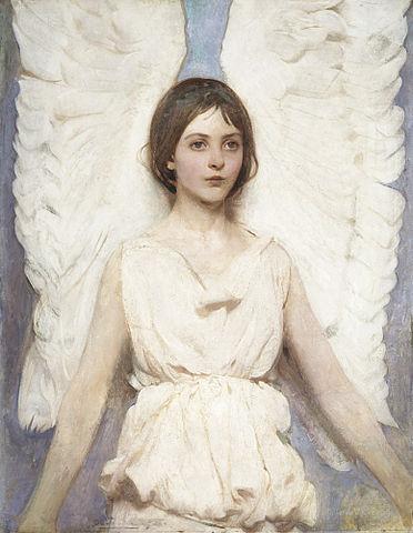 Angel (1887). Artist: Abbott Handerson Thayer Home & Garden > Decor > Artwork > Posters, Prints, & Visual Artwork ArtToyourlife