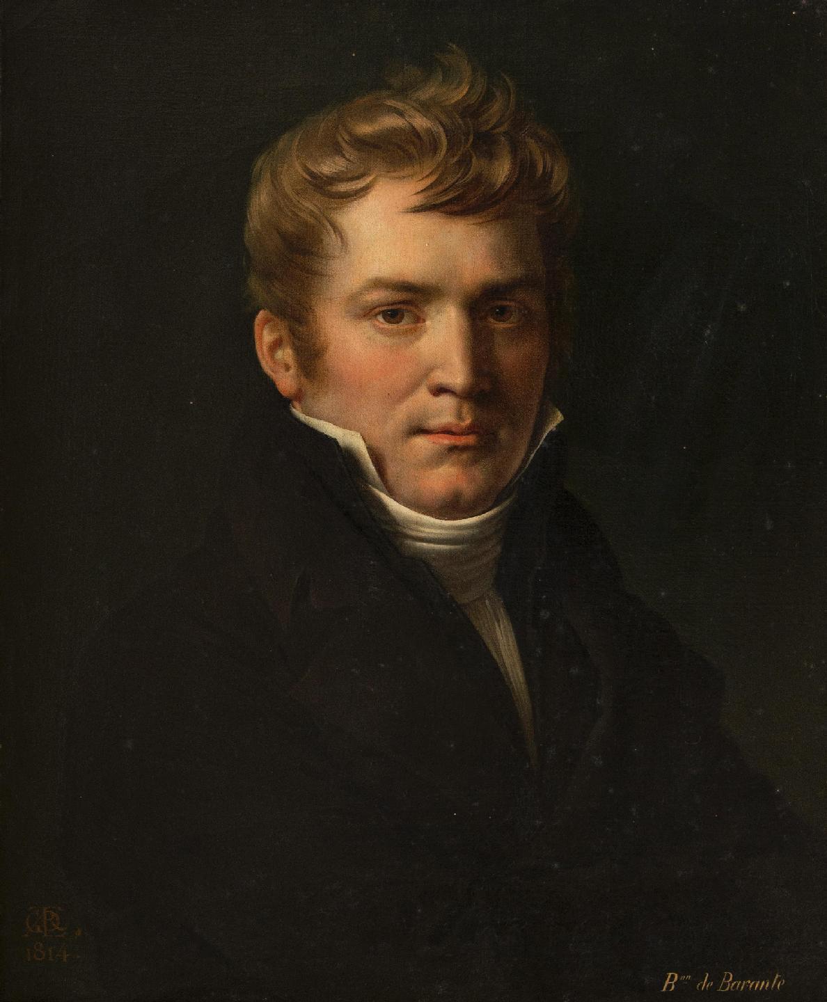 Portrait of Prosper de Barante (1814). Artist: Anne-Louis Girodet Home & Garden > Decor > Artwork > Posters, Prints, & Visual Artwork ArtToyourlife