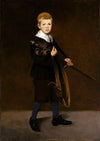 Boy Carrying a Sword (1861). Artist: Édouard Manet Home & Garden > Decor > Artwork > Posters, Prints, & Visual Artwork ArtToyourlife