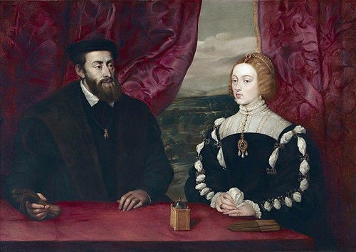 Emperor Charles V and Empress Isabell (17th century). Artist: Peter Paul Rubens Home & Garden > Decor > Artwork > Posters, Prints, & Visual Artwork ArtToyourlife