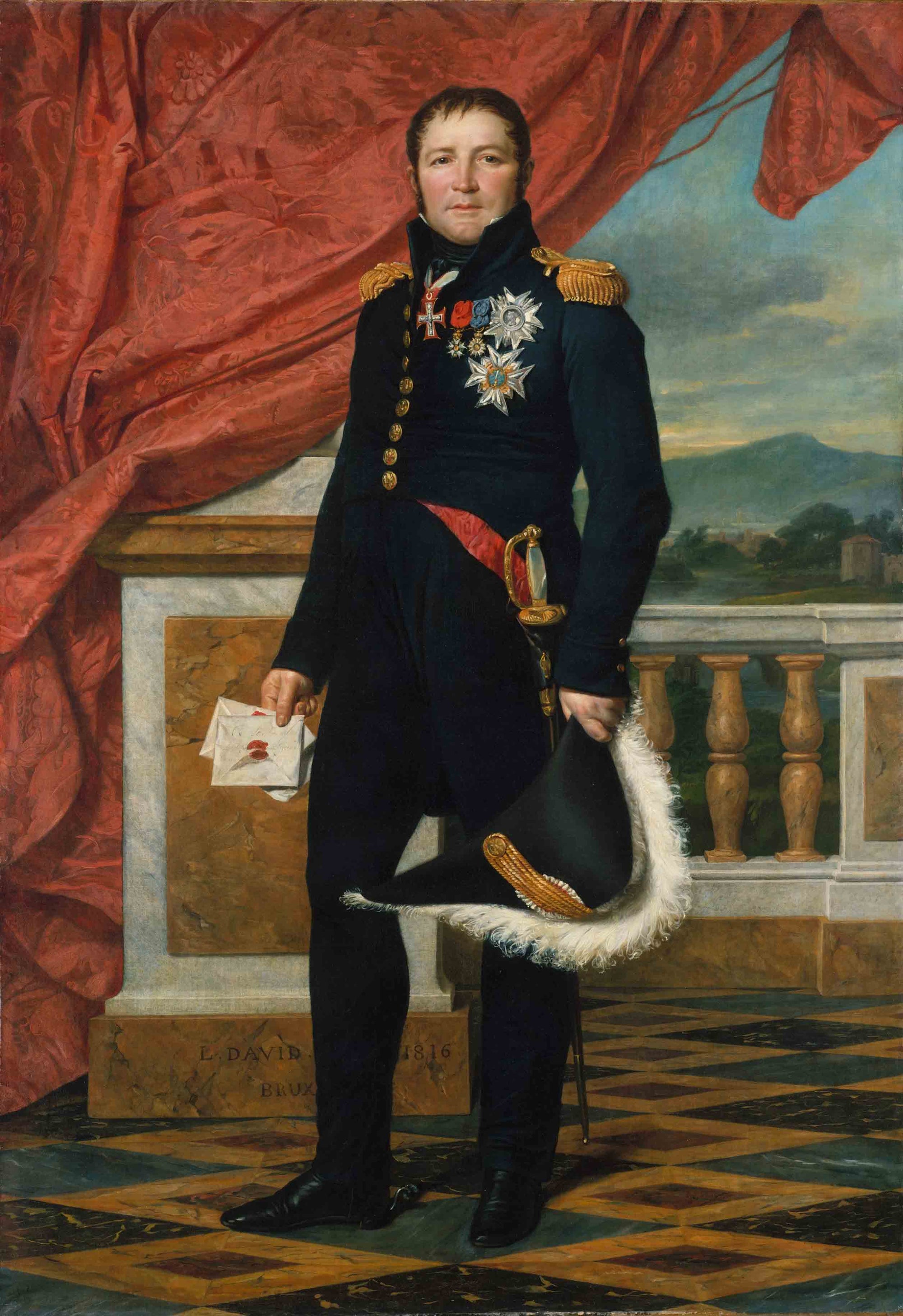 Etienne Maurice Gerard (1773-1852). Artist: Jacques-Louis David Home & Garden > Decor > Artwork > Posters, Prints, & Visual Artwork ArtToyourlife