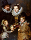 Family of Jan Brueghel the Elder (1613–1615). Artist: Peter Paul Rubens Home & Garden > Decor > Artwork > Posters, Prints, & Visual Artwork ArtToyourlife