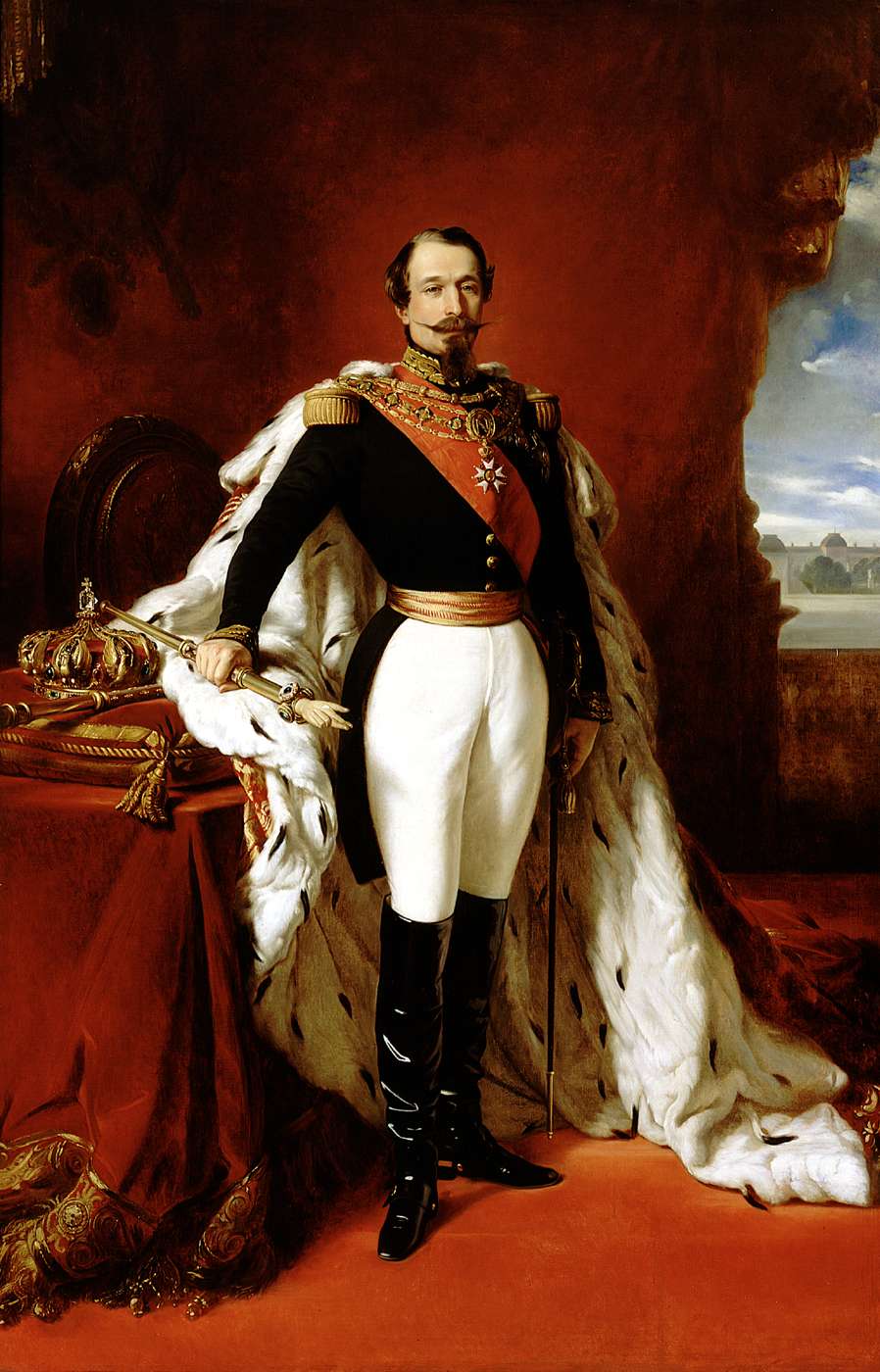 Franz Xaver Winterhalter Napoleon III (1853). Artist: Franz Xaver Winterhalter Home & Garden > Decor > Artwork > Posters, Prints, & Visual Artwork ArtToyourlife