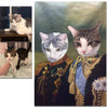 Custom Hand Painted Pet Portrait Oil Painting--Renaissance Portrait Home & Garden > Decor > Artwork > Posters, Prints, & Visual Artwork ArtToyourlife