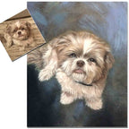 Custom Hand Painted Pet & Animal Portrait Oil Painting Home & Garden > Decor > Artwork > Posters, Prints, & Visual Artwork ArtToyourlife