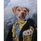 Custom Hand Painted Queen Pet Portrait Oil Painting Home & Garden > Decor > Artwork > Posters, Prints, & Visual Artwork ArtToyourlife