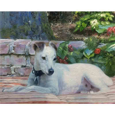 Custom Hand Painted Pet & Animal Portrait Oil Painting Home & Garden > Decor > Artwork > Posters, Prints, & Visual Artwork ArtToyourlife