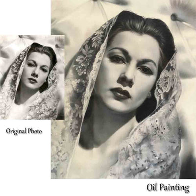 Other Copy of Custom Modern People Portrait Painting- 1 people Arts & Entertainment > Hobbies & Creative Arts > Arts & Crafts > Art & Crafting Materials > Textiles > Crafting Canvas > Painting Canvas ArtToyourlife