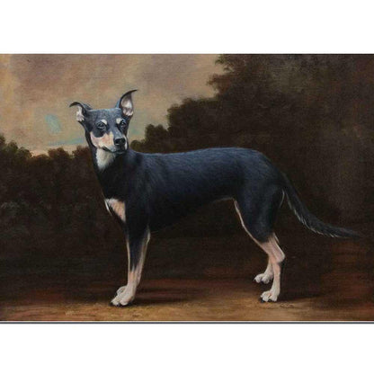 Custom Hand Painted Pet & Animal Portrait Oil Painting Home & Garden > Decor > Artwork > Posters, Prints, & Visual Artwork ArtToyourlife