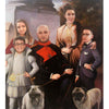 Custom Hand Painted Renaissance People Portrait Oil Painting-Funny Portraits Home & Garden > Decor > Artwork > Posters, Prints, & Visual Artwork ArtToyourlife