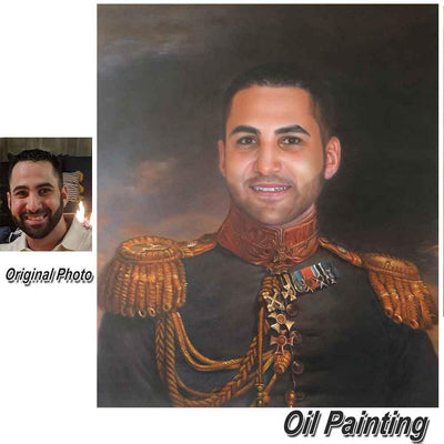 Hand Painted Oil Portrait 1-5 Persons Home & Garden > Decor > Artwork > Posters, Prints, & Visual Artwork ArtToyourlife