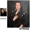 3 Persons-Hand Painted Oil Portrait Home & Garden > Decor > Artwork > Posters, Prints, & Visual Artwork ArtToyourlife