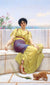 Idleness (1900) . Artist: John William Godward Home & Garden > Decor > Artwork > Posters, Prints, & Visual Artwork ArtToyourlife