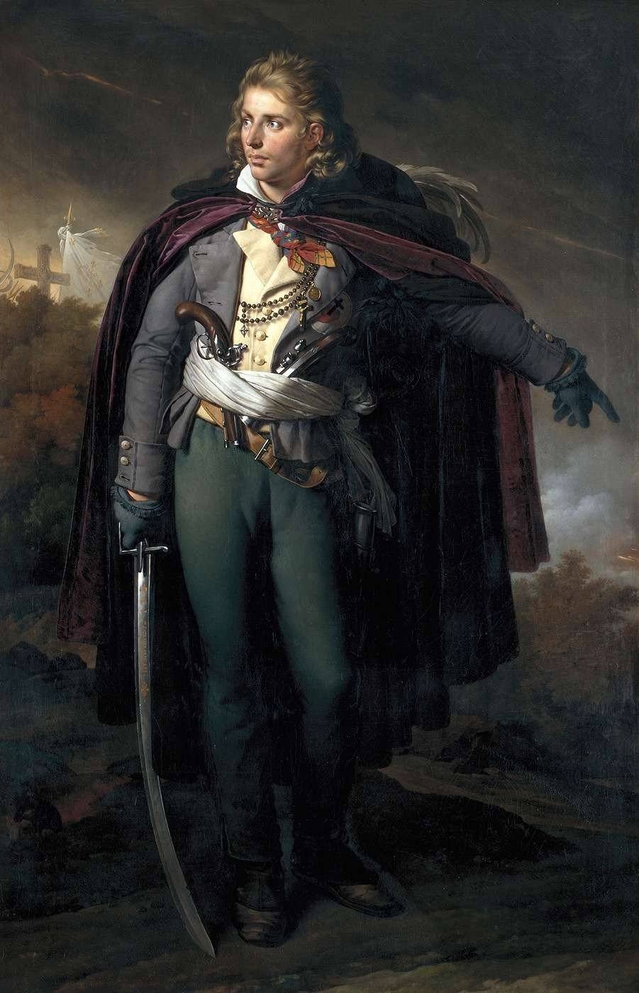 Jacques Cathelineau, généralissime vendéen (1816). Artist: Anne-Louis Girodet Home & Garden > Decor > Artwork > Posters, Prints, & Visual Artwork ArtToyourlife