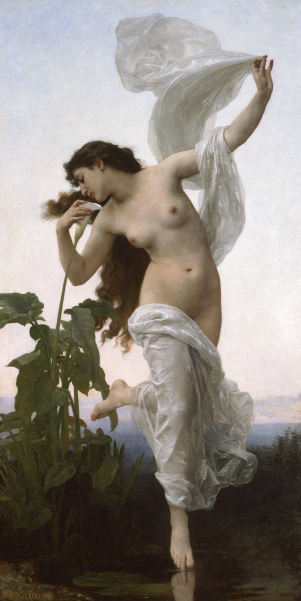 L'Aurore or Dawn(1881). Artist: William Adolphe Bouguereau Home & Garden > Decor > Artwork > Posters, Prints, & Visual Artwork ArtToyourlife