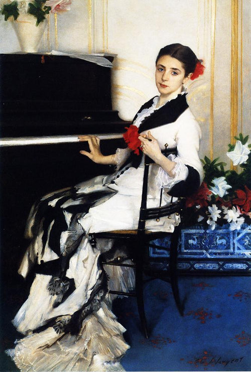 Madame Ramon Subercaseaux (1880). Artist: John Singer Sargent Home & Garden > Decor > Artwork > Posters, Prints, & Visual Artwork ArtToyourlife
