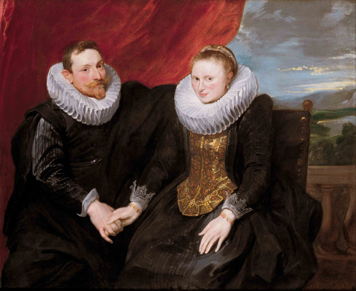 Married couple (c.1600)，Artist：Anthony van Dyck Home & Garden > Decor > Artwork > Posters, Prints, & Visual Artwork ArtToyourlife