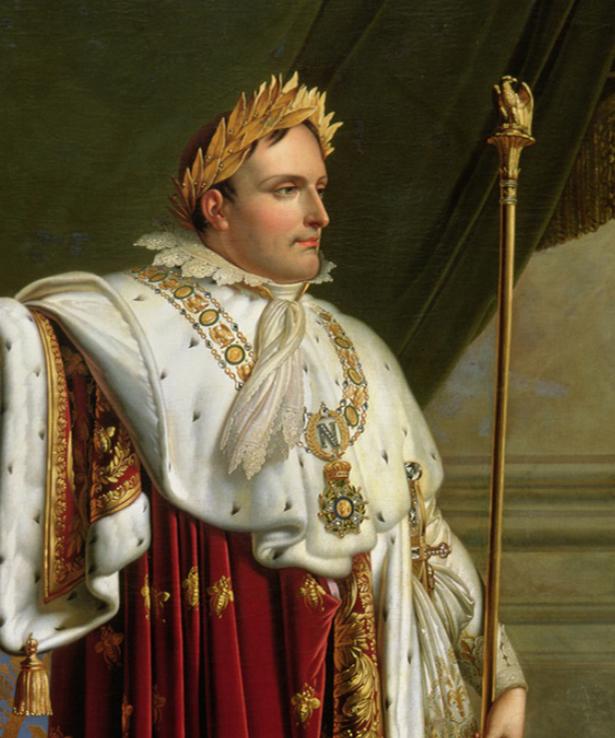 Napoleon I in Coronation Robes (1812). Artist: Anne-Louis Girodet Home & Garden > Decor > Artwork > Posters, Prints, & Visual Artwork ArtToyourlife