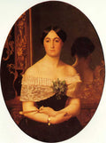 Portrait of a Lady (1849). Artist: Jean-Léon Gérôme Home & Garden > Decor > Artwork > Posters, Prints, & Visual Artwork ArtToyourlife