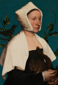 Portrait of a Lady with a Squirrel and a Starling (1527-28). Artist: Hans Holbein the Younger Home & Garden > Decor > Artwork > Posters, Prints, & Visual Artwork ArtToyourlife