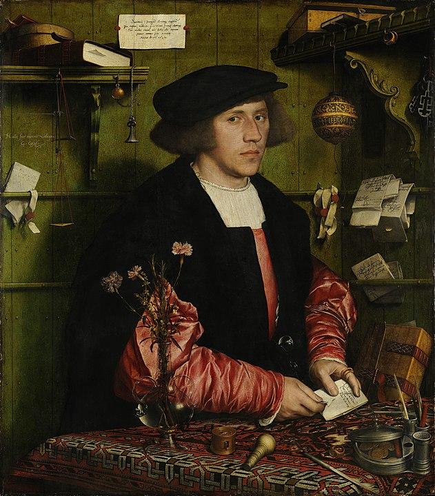 Portrait of the Merchant Georg Giese (1532). Artist: Hans Holbein the Younger Home & Garden > Decor > Artwork > Posters, Prints, & Visual Artwork ArtToyourlife