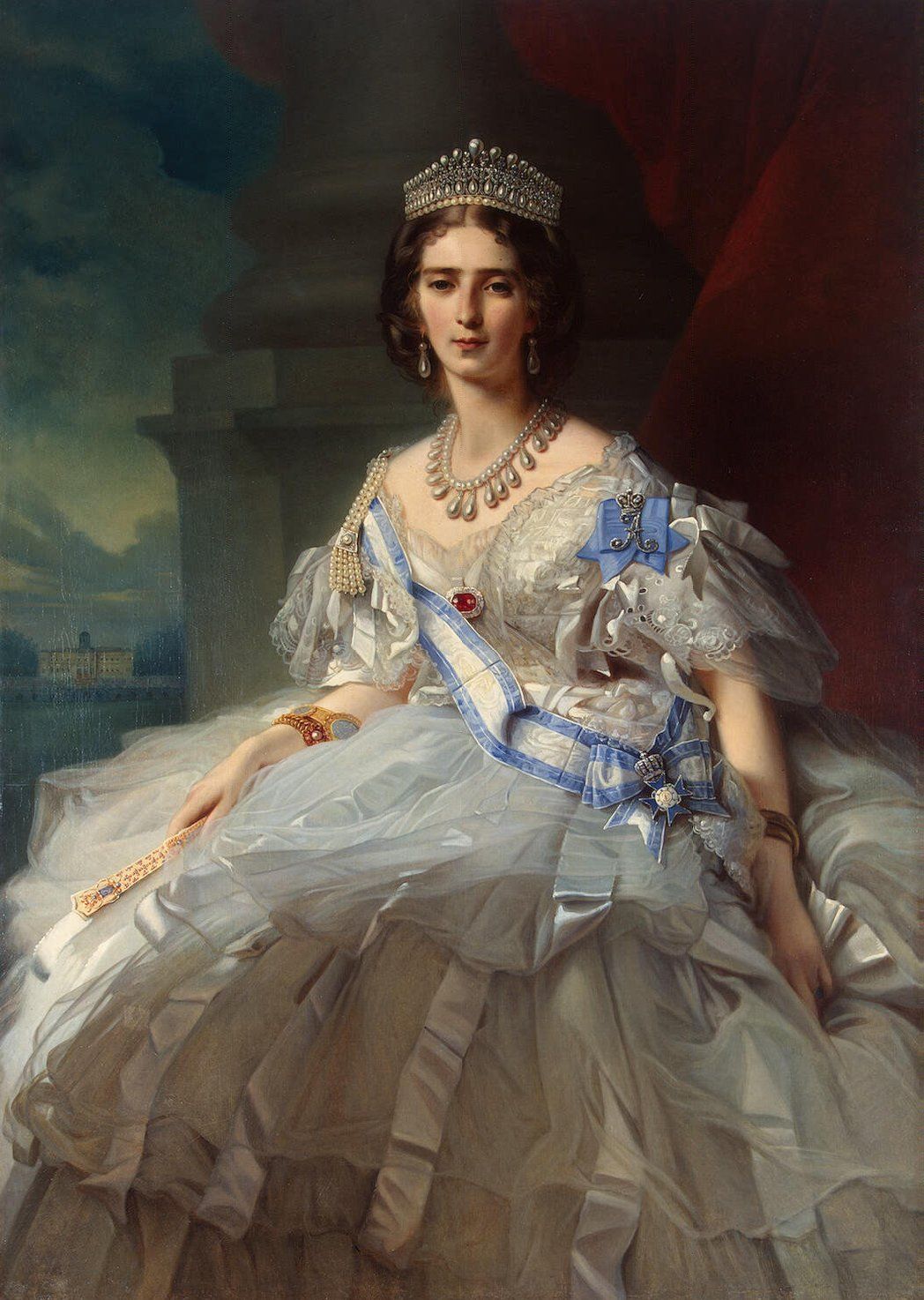 Princess Tatiana Alexandrovna Yusupova (1858). Artist: Franz Xaver Winterhalter Home & Garden > Decor > Artwork > Posters, Prints, & Visual Artwork ArtToyourlife