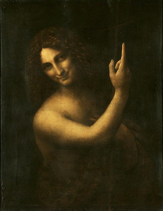 Saint John the Baptist (c. 1513–16). Artist: Leonardo da Vinci Home & Garden > Decor > Artwork > Posters, Prints, & Visual Artwork ArtToyourlife