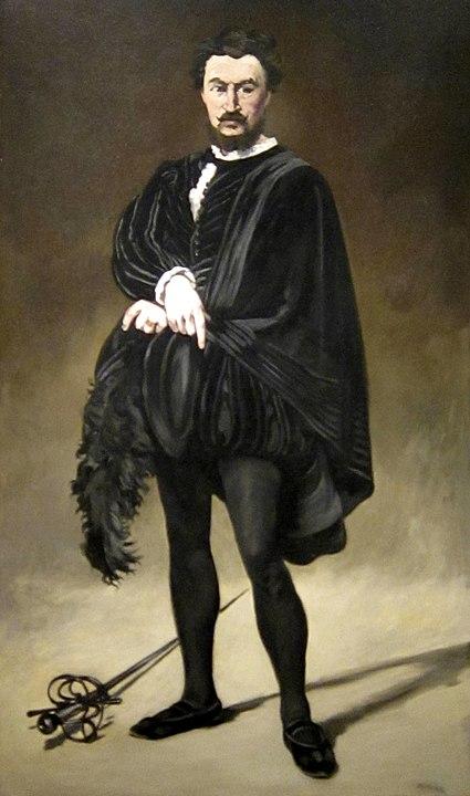 The Tragic Actor (Rouvière as Hamlet) 1866. Artist: Édouard Manet Home & Garden > Decor > Artwork > Posters, Prints, & Visual Artwork ArtToyourlife