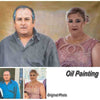 Couple Portrait Custom hand-painted oil portrait from photo Home & Garden > Decor > Picture Frames ArtToyourlife