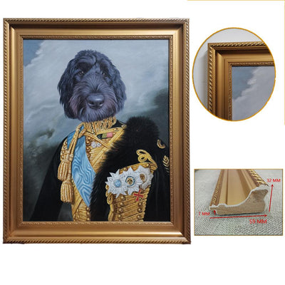 6cm Antique Gold Wood Frame Home & Garden > Decor > Picture Frames Best Portrait Painting